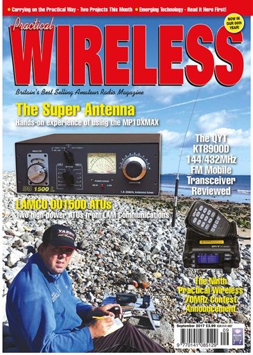 Practical Wireless Magazine - September 2017 Back Issue