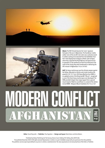 Modern Conflict Magazine - Afghanistan Part two Back Issue