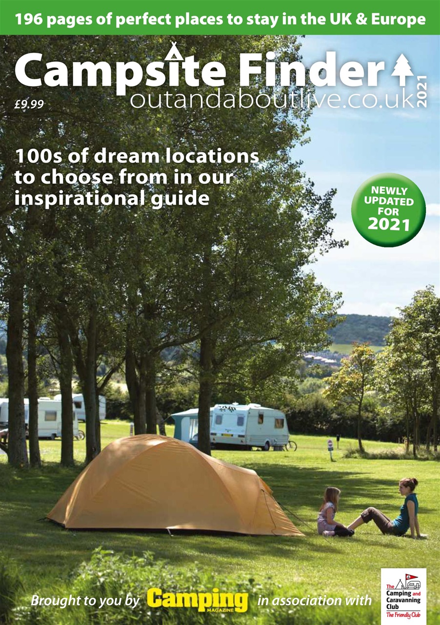 Camping Magazine Campsite Finder 2021 Subscriptions Pocketmags