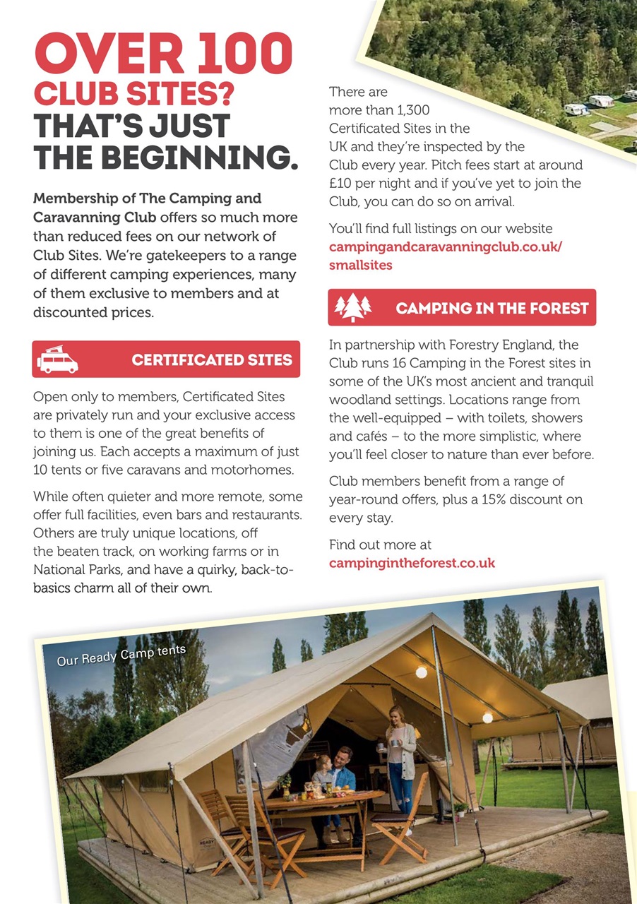 Camping Magazine Campsite Finder 2021 Subscriptions Pocketmags