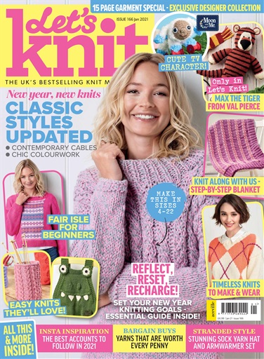 Let's Knit Magazine - Jan-21 Back Issue