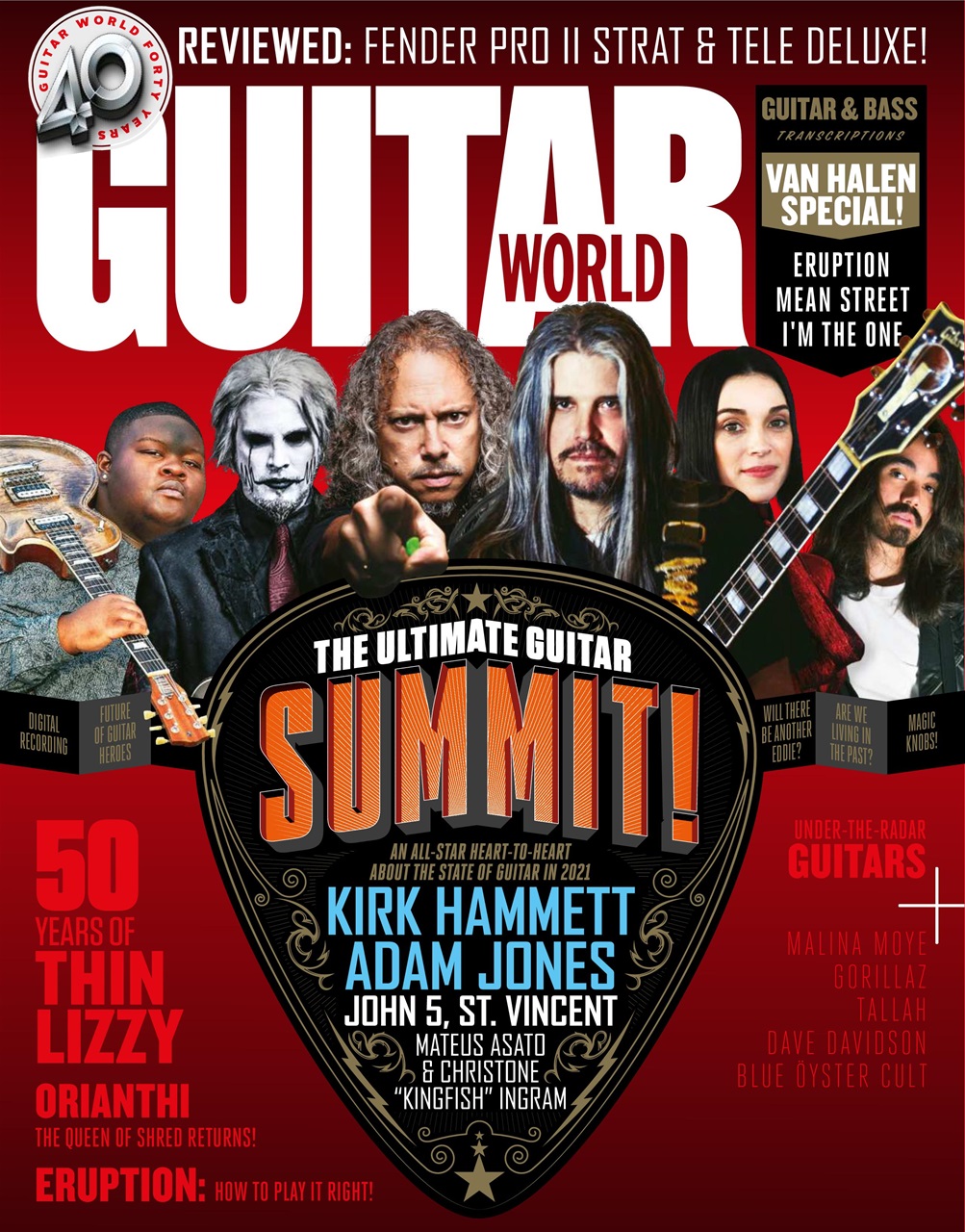 Guitar World Magazine February 2021 Subscriptions Pocketmags