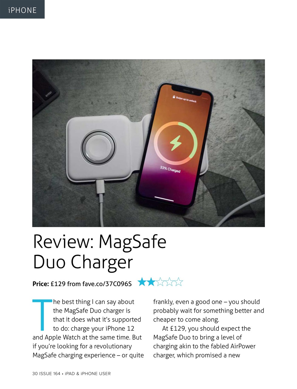 IPad And IPhone User Magazine - Issue 164 Back Issue