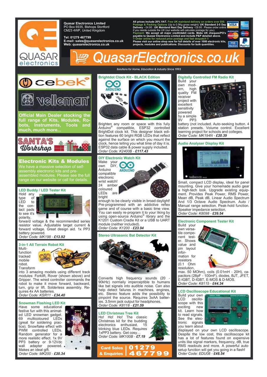 Everyday Practical Electronics Magazine Feb21 Subscriptions Pocketmags
