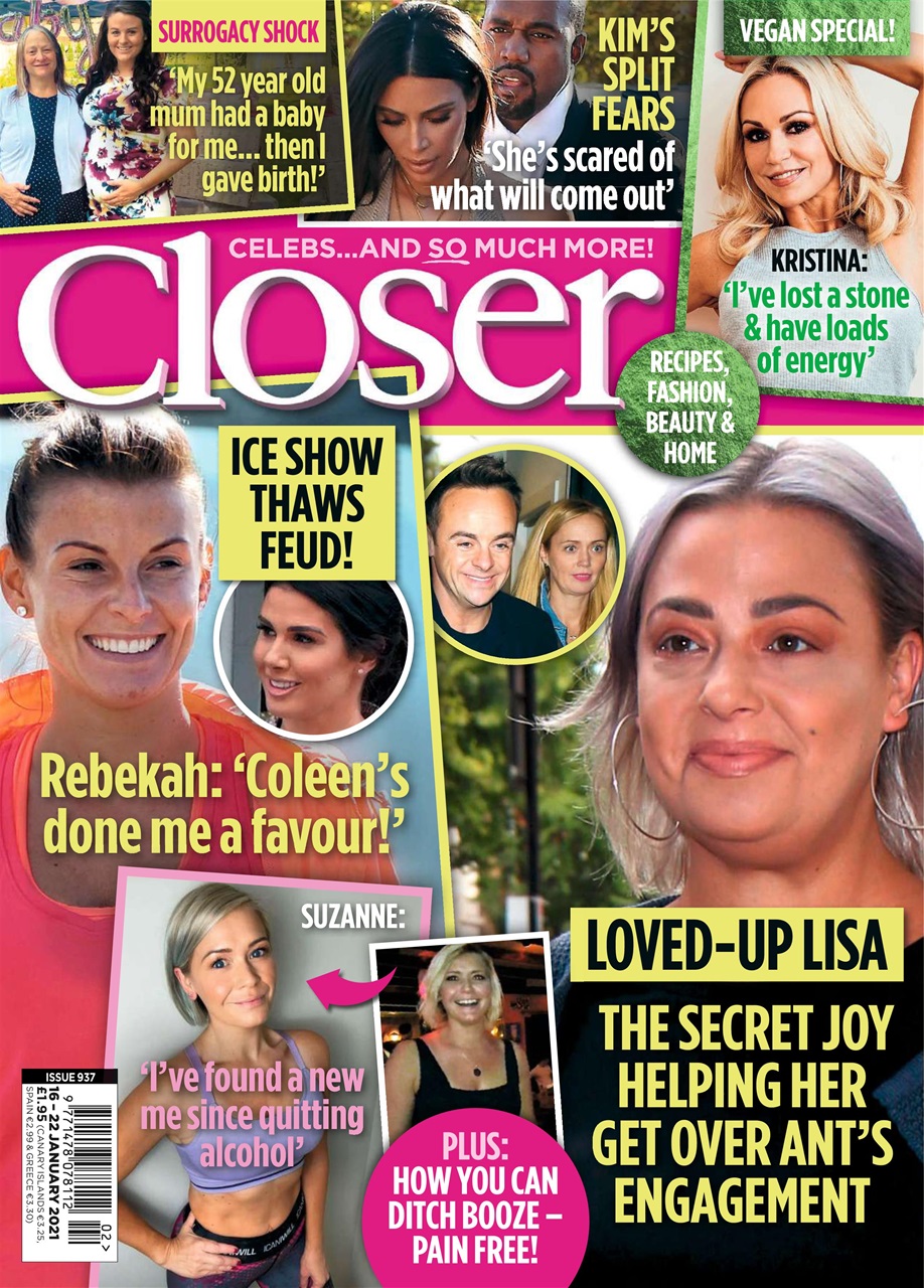 Closer Magazine - Issue 937 Subscriptions | Pocketmags