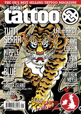 Total Tattoo Magazine - Total Tattoo 189 Back Issue