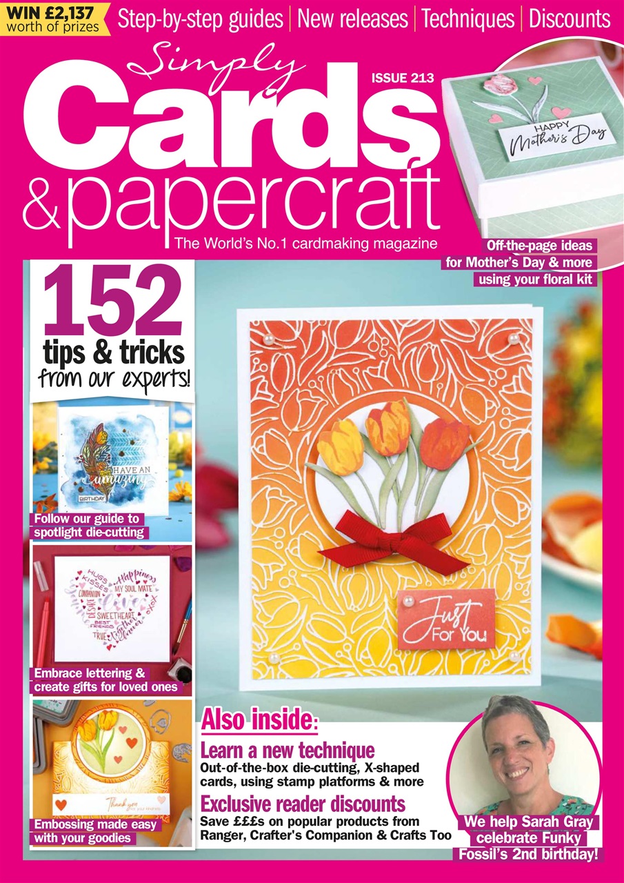 Simply Cards & Papercraft Magazine - Issue 213 Back Issue