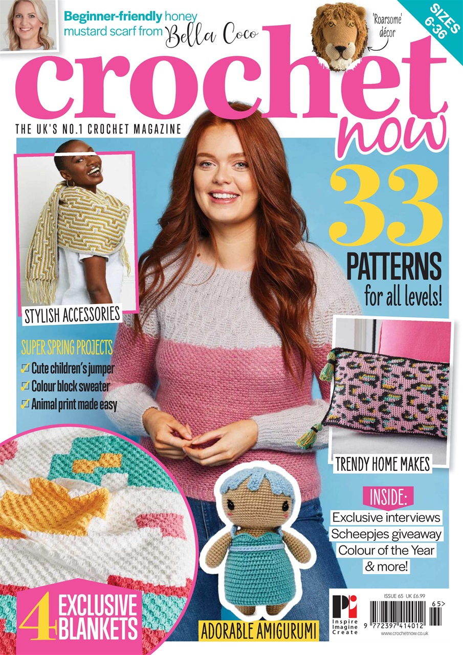 Crochet Now Magazine - Issue 65 Subscriptions | Pocketmags