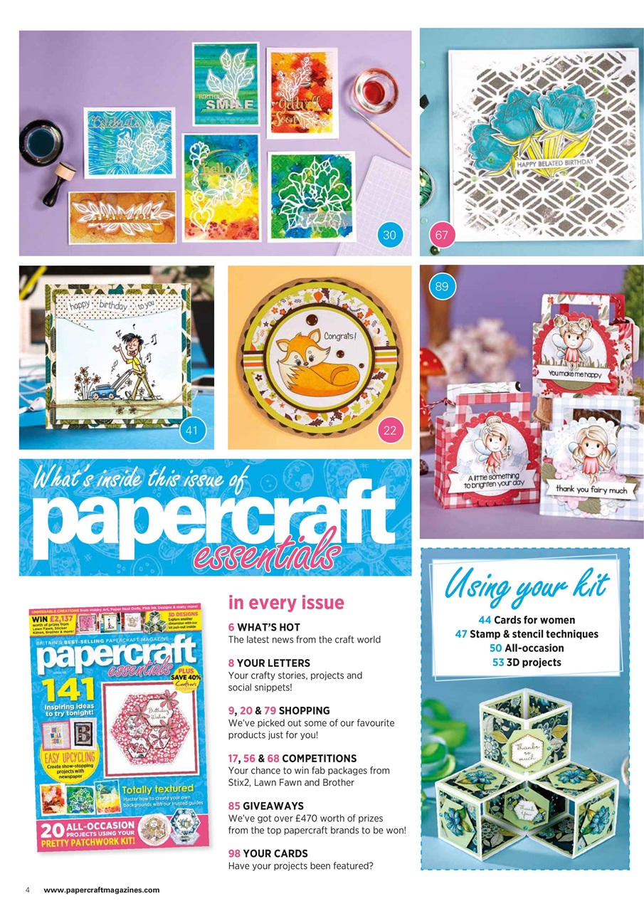Papercraft Essentials Magazine Issue 195 Subscriptions Pocketmags