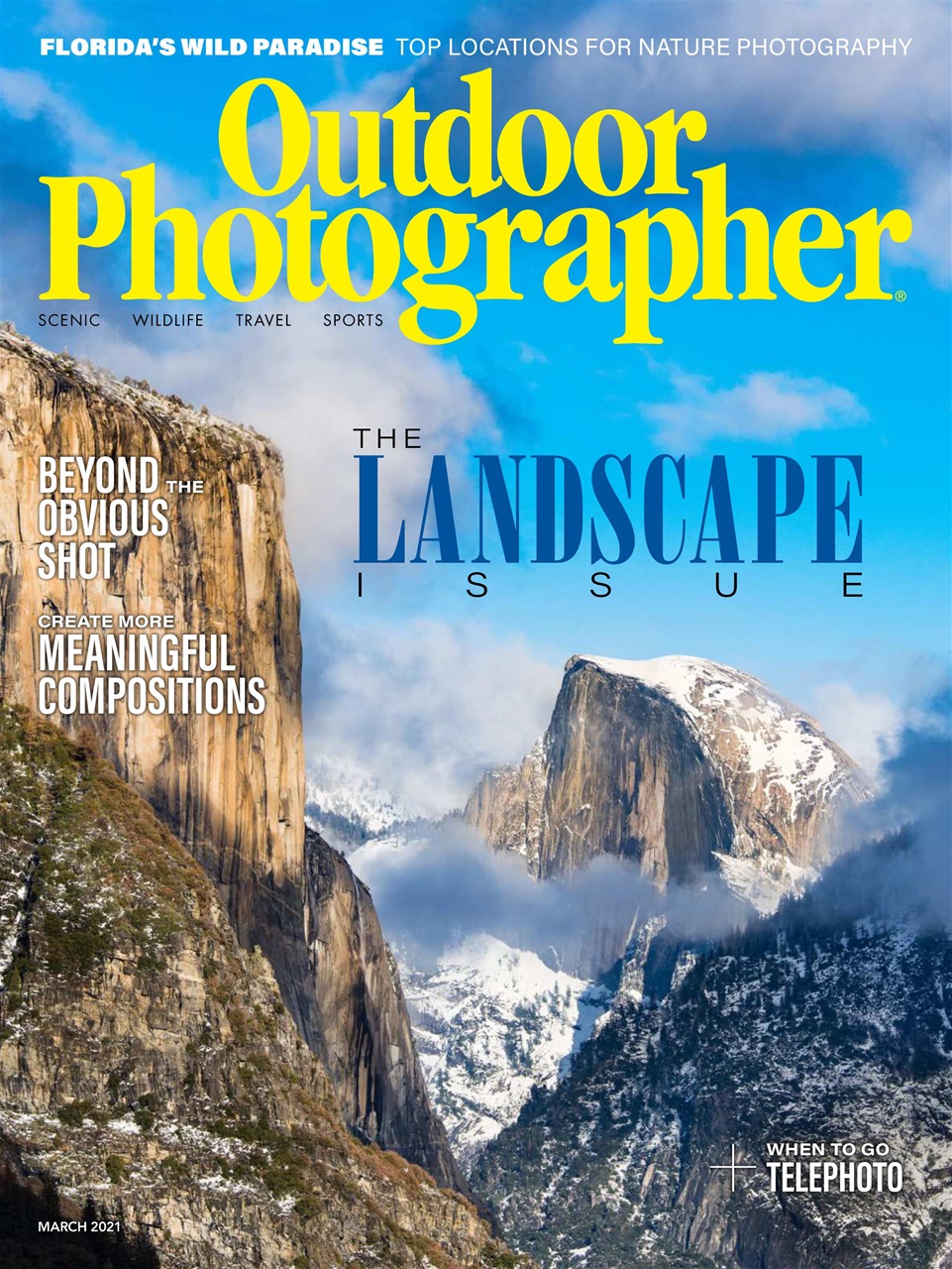 Outdoor Photographer Magazine March 2021 Subscriptions Pocketmags