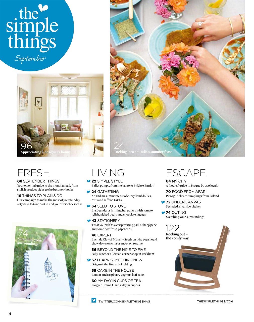 The simple things magazine september 2015 back issue