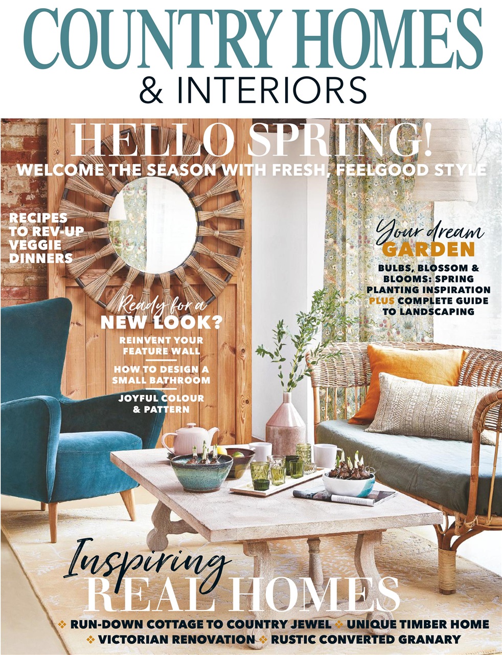 Country Homes Interiors Magazine March 2021 Subscriptions Pocketmags   0000 