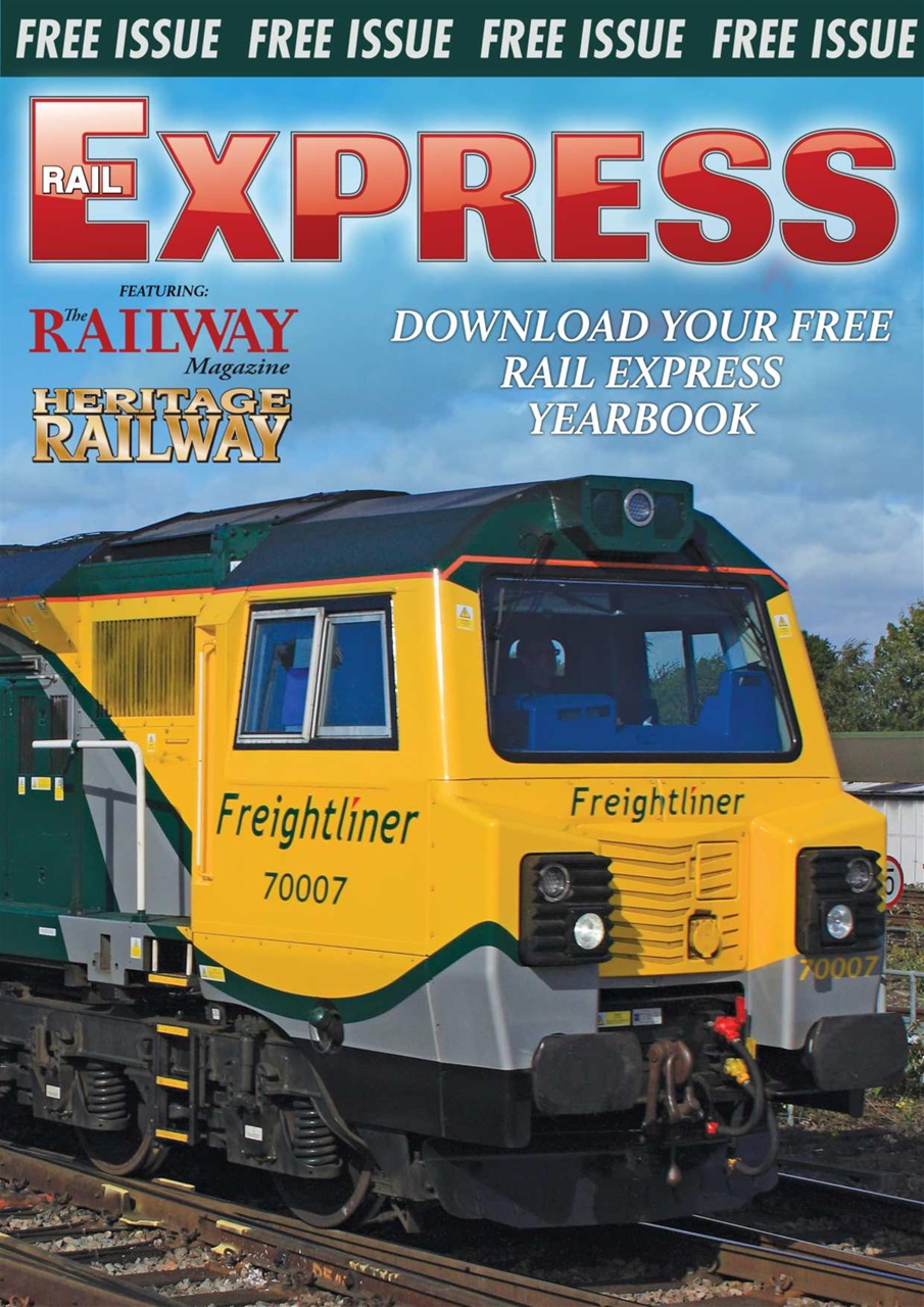 Rail Express Magazine Rail Express Special Edition Free Special Issue