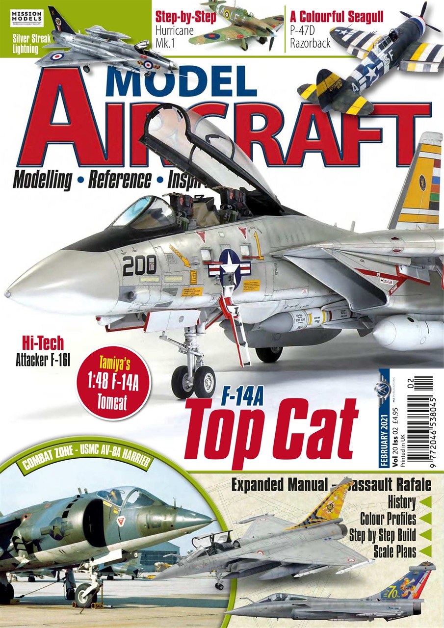 Model Aircraft Magazine MA Vol 20 Iss 2 February 2021 Subscriptions