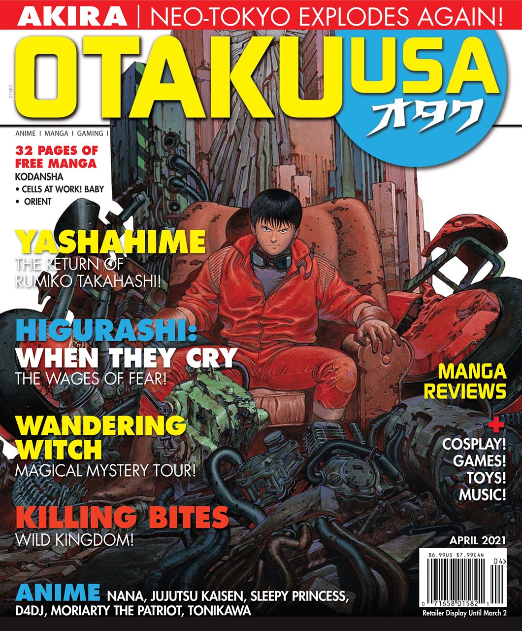 Otaku Magazine April 2021 Back Issue