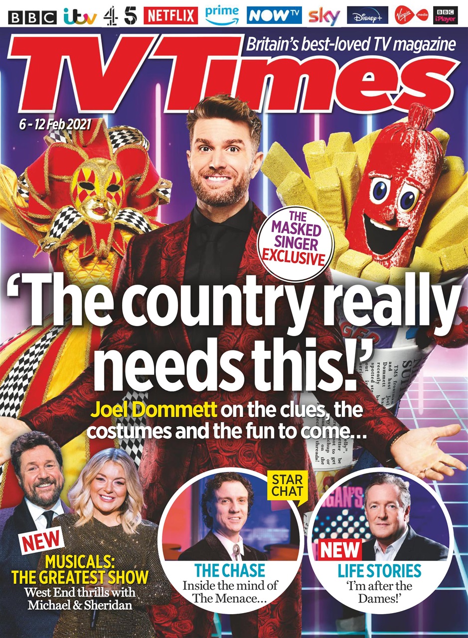 TV Times Magazine - 06-Feb-2021 Subscriptions | Pocketmags