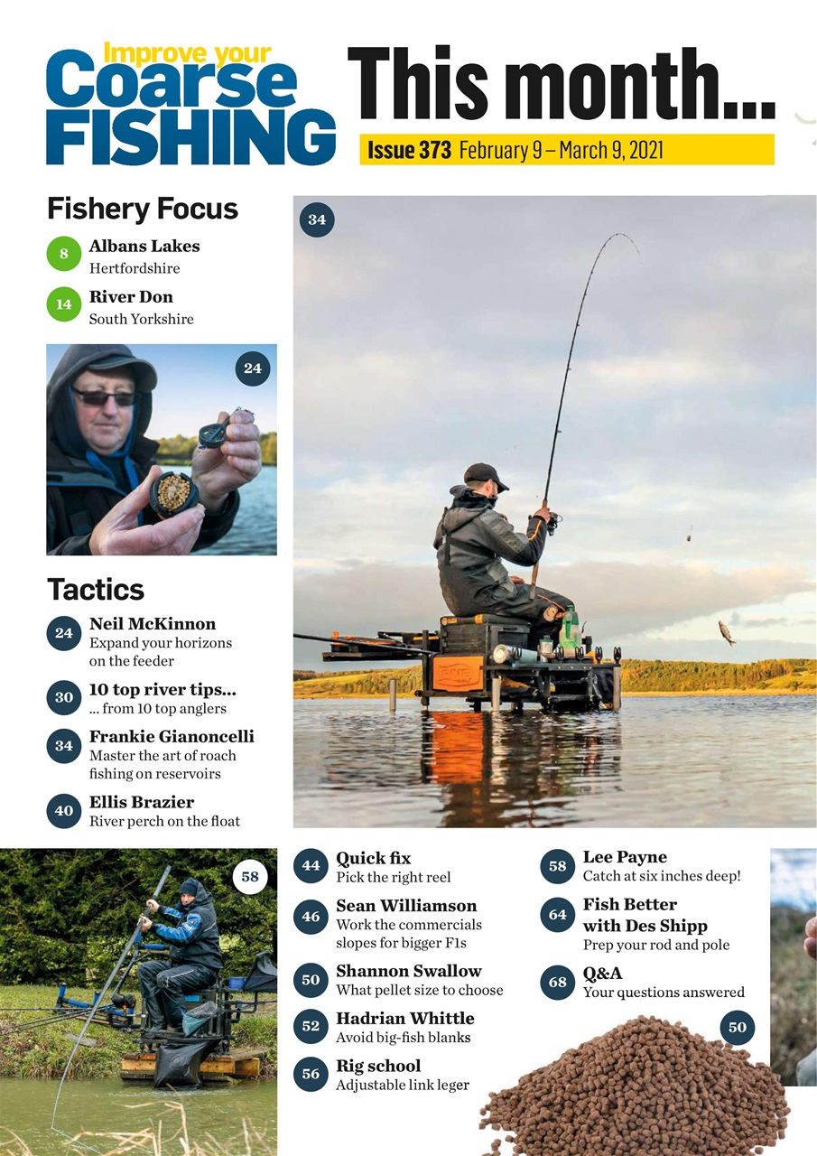 Improve Your Coarse Fishing Magazine Issue 373 Subscriptions Pocketmags