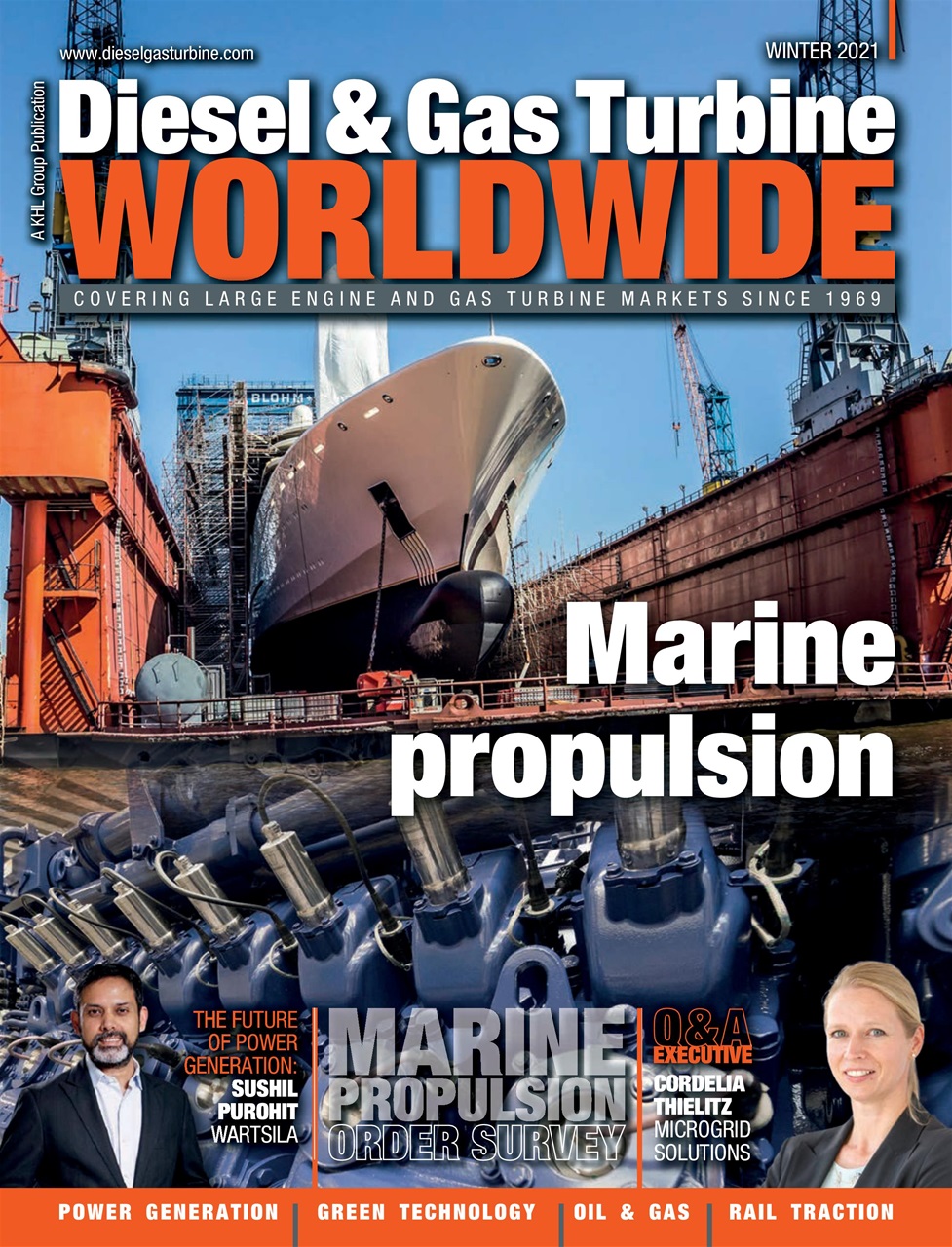 Diesel & Gas Turbine Worldwide Magazine Winter 2021 Back Issue