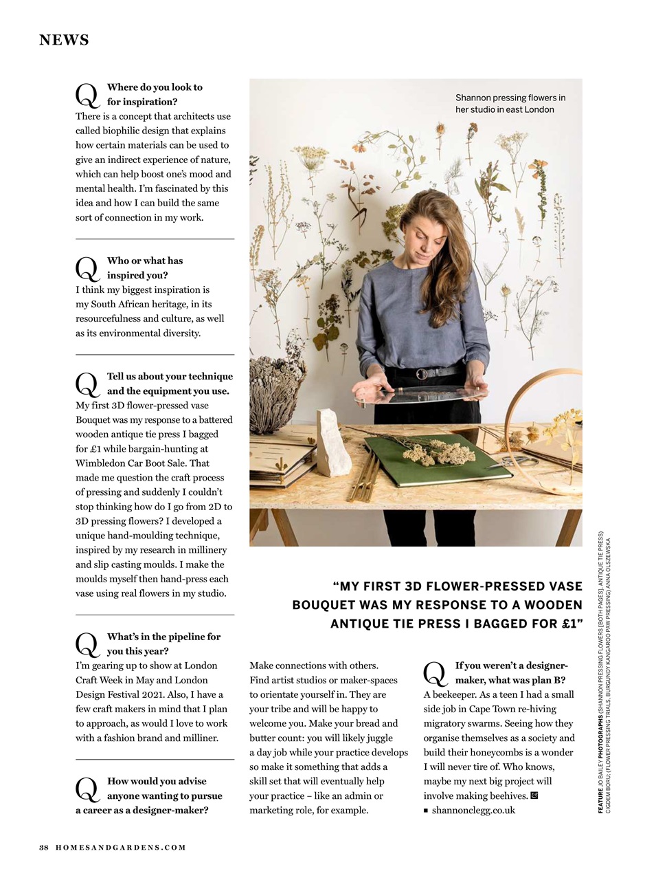 Homes & Gardens Magazine - April 2021 Subscriptions | Pocketmags