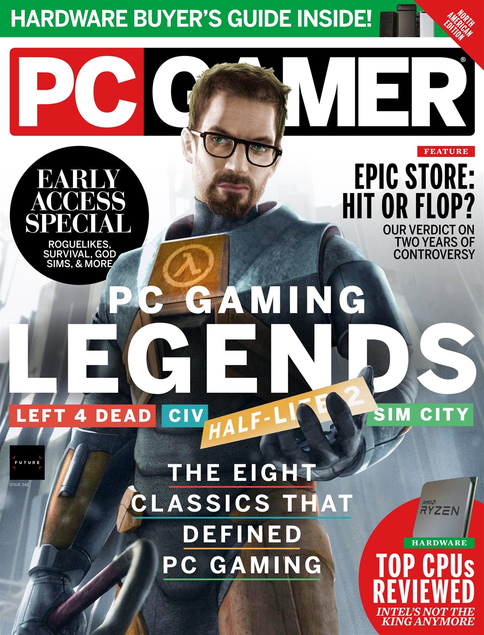 PC Gamer (US Edition) Magazine Issue 342 Subscriptions Pocketmags