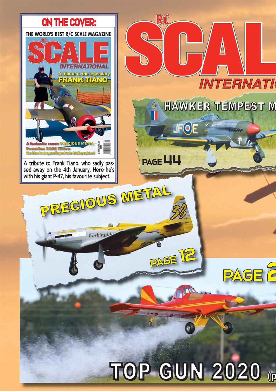 Rc Scale International Magazine - Mar Apr 2021 Back Issue