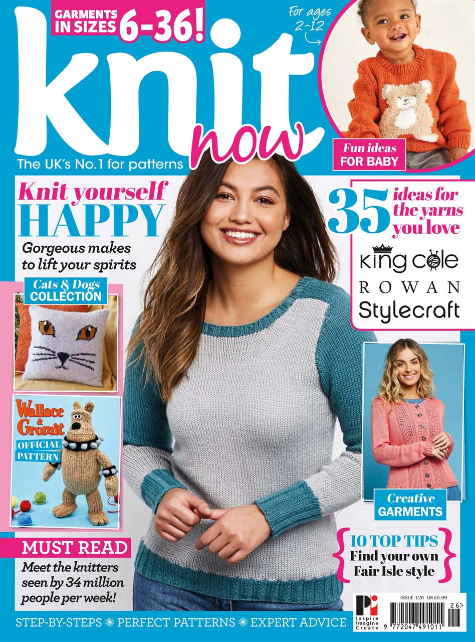 Knit Now Magazine Knit Now 126 Subscriptions Pocketmags