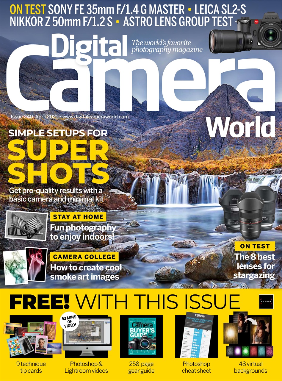 Digital Camera World Magazine - Spring 2021 Subscriptions | Pocketmags