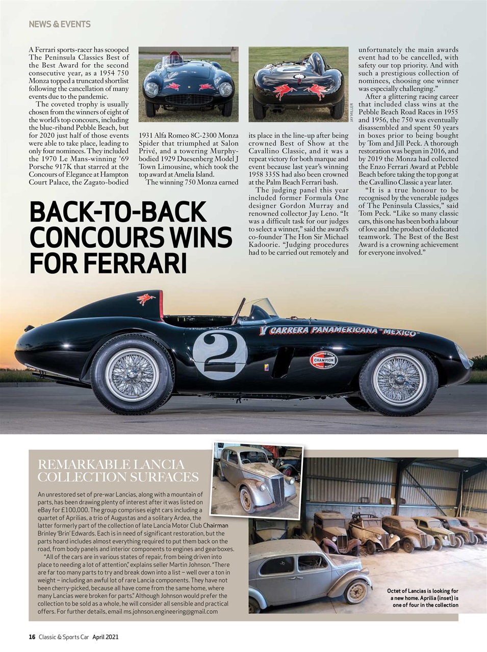 Classic & Sports Car Magazine Apr21 Subscriptions Pocketmags