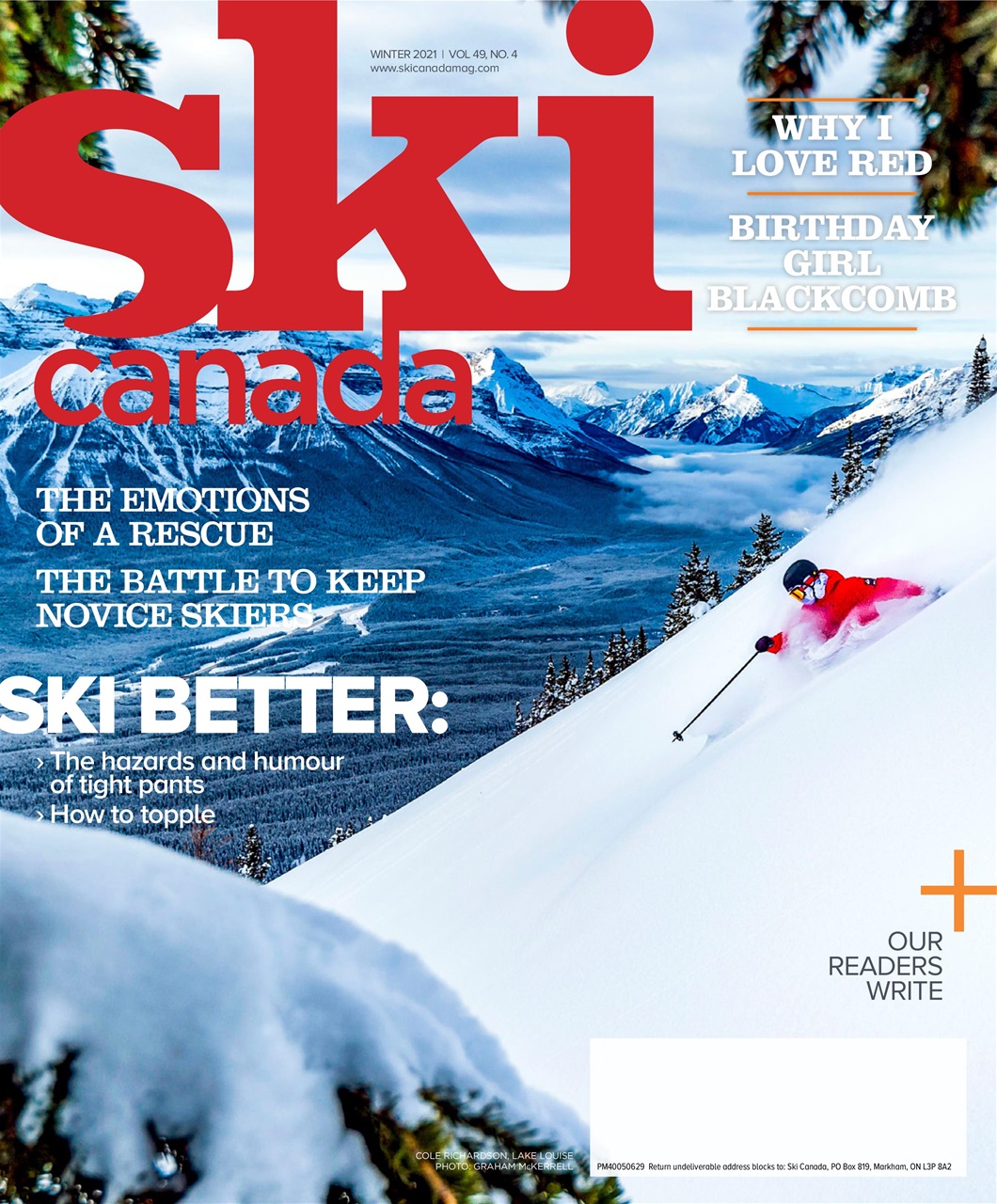Ski Canada Magazine Winter 2021 Subscriptions Pocketmags