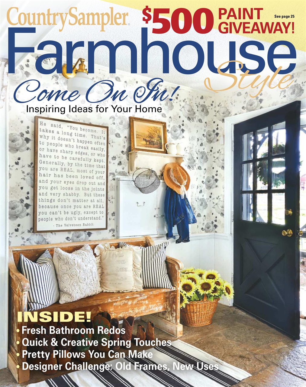 Farmhouse Style Magazine Spring 20 Subscriptions Pocketmags