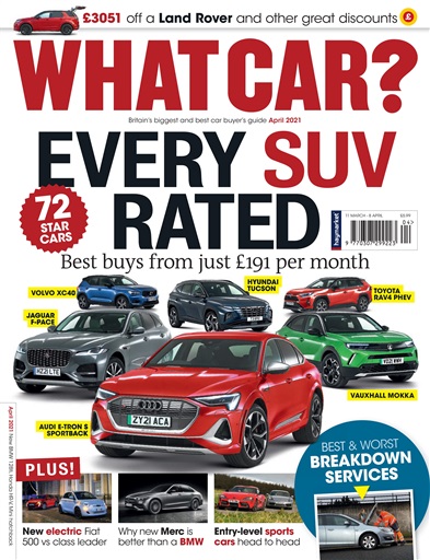 What Car? Magazine - April 2021 Subscriptions | Pocketmags