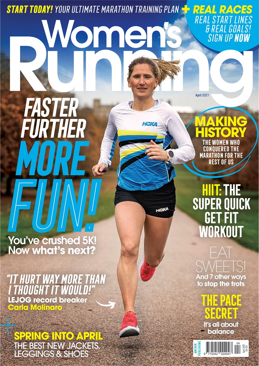 Women’s Running Magazine April 2021 Subscriptions Pocketmags