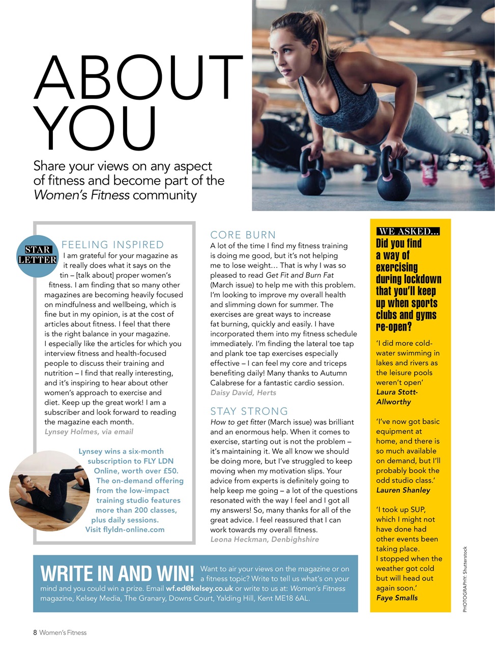 Women’s Fitness Magazine Issue 16 Subscriptions Pocketmags