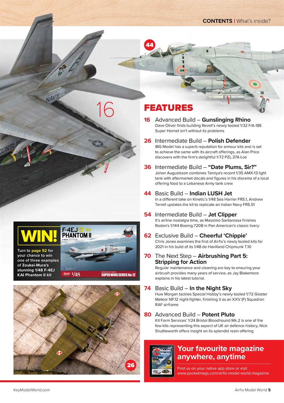 Airfix Model World Magazine - May 2021 Subscriptions | Pocketmags