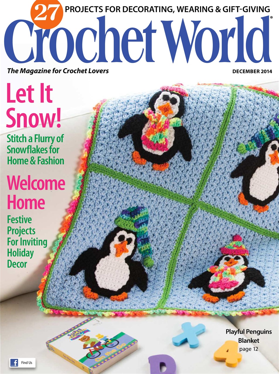 Crochet World Magazine December 2014 Back Issue