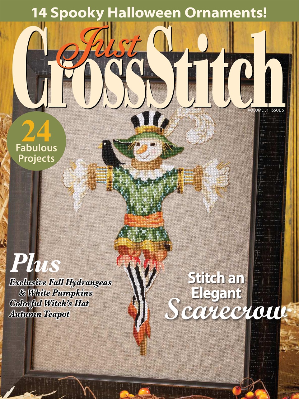 Just CrossStitch Magazine September/October 2013 Back Issue