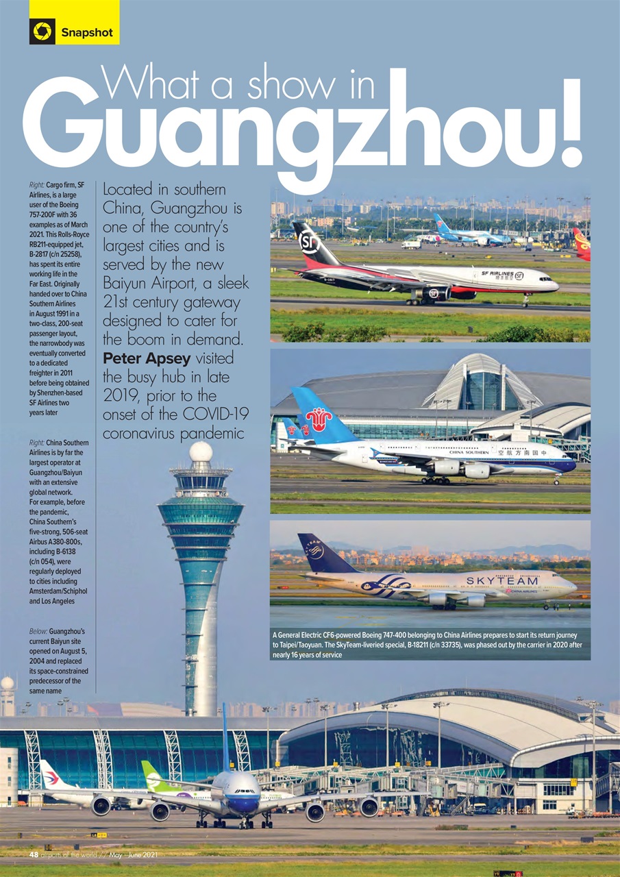 Airports of the World Magazine - May-June 2021 Back Issue