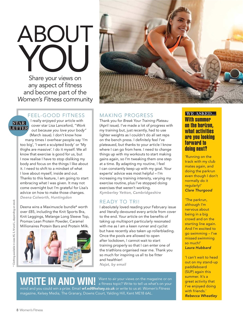 Women’s Fitness Magazine Issue 17 Back Issue