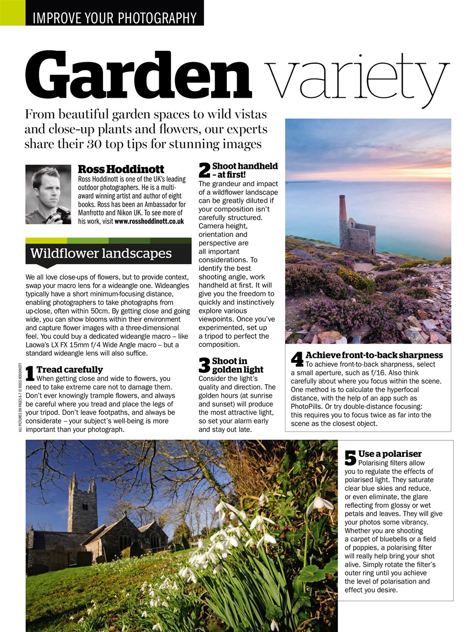 Improve Your Photography Magazine Issue 4 Back Issue