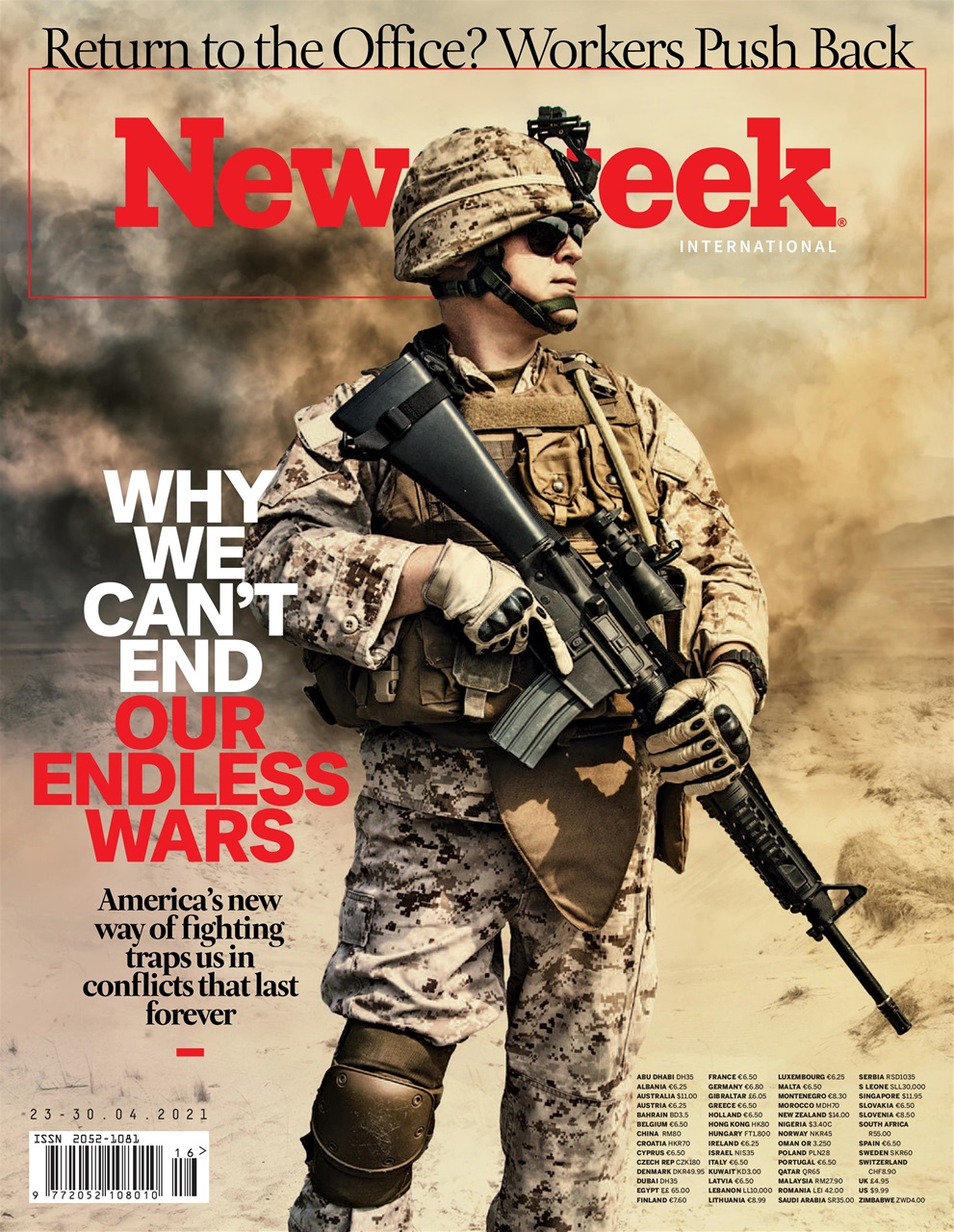 Newsweek International Magazine April 23 30 Subscriptions Pocketmags 3181