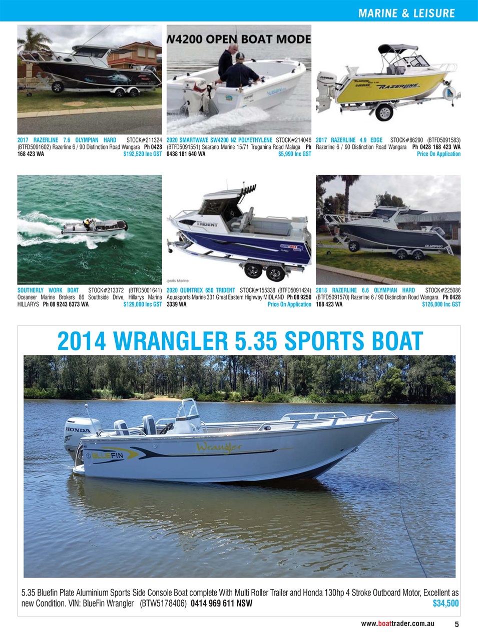 Boat Trader Australia Magazine 2105 Subscriptions Pocketmags