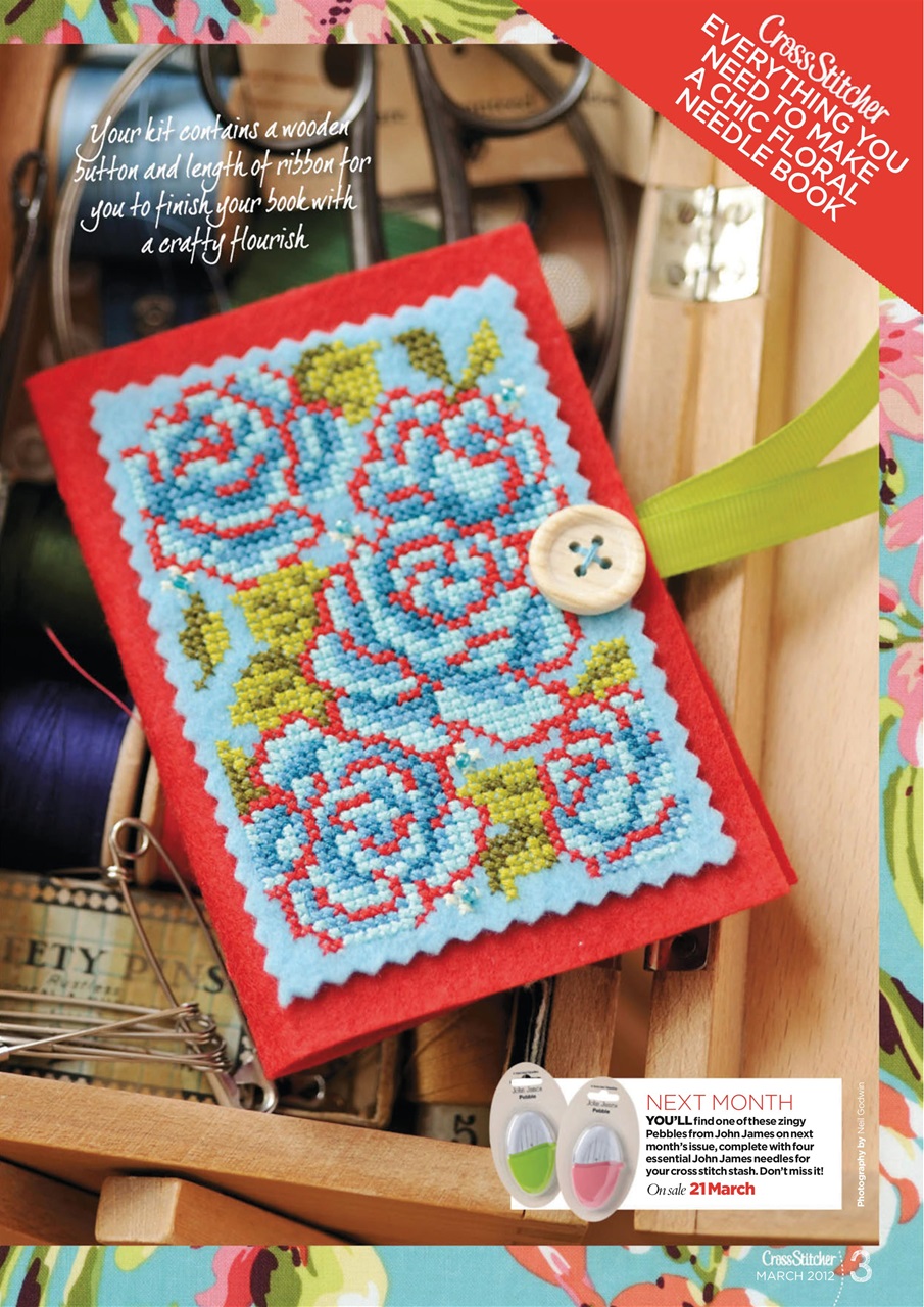 CrossStitcher Magazine - March 2012 Back Issue