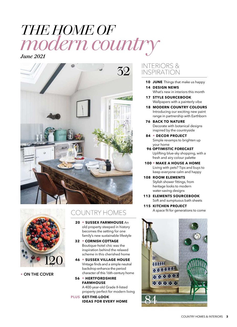 Country Homes Interiors Magazine June 2021 Back Issue   0002 