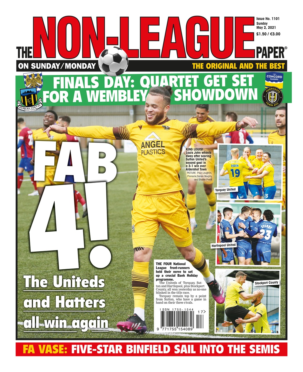 The NonLeague Football Paper Magazine 2 May 2021 Back Issue
