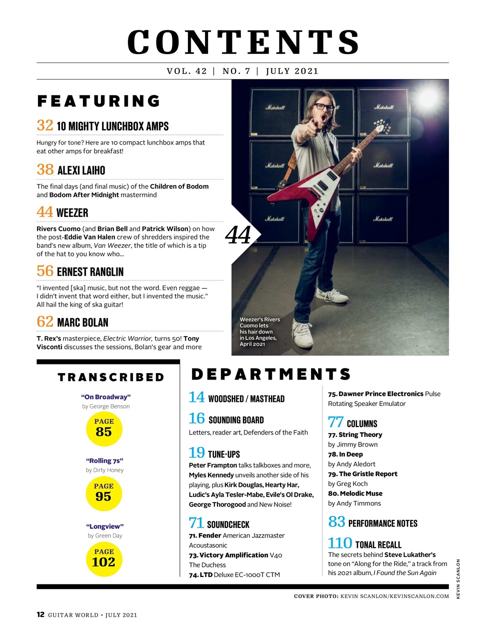 Guitar World Magazine July 2021 Back Issue