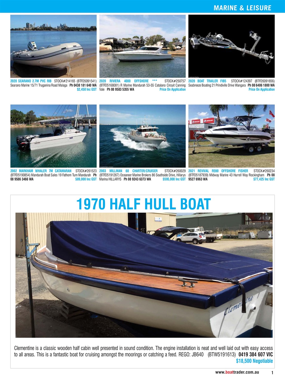 Boat Trader Australia Magazine 2106 Subscriptions Pocketmags