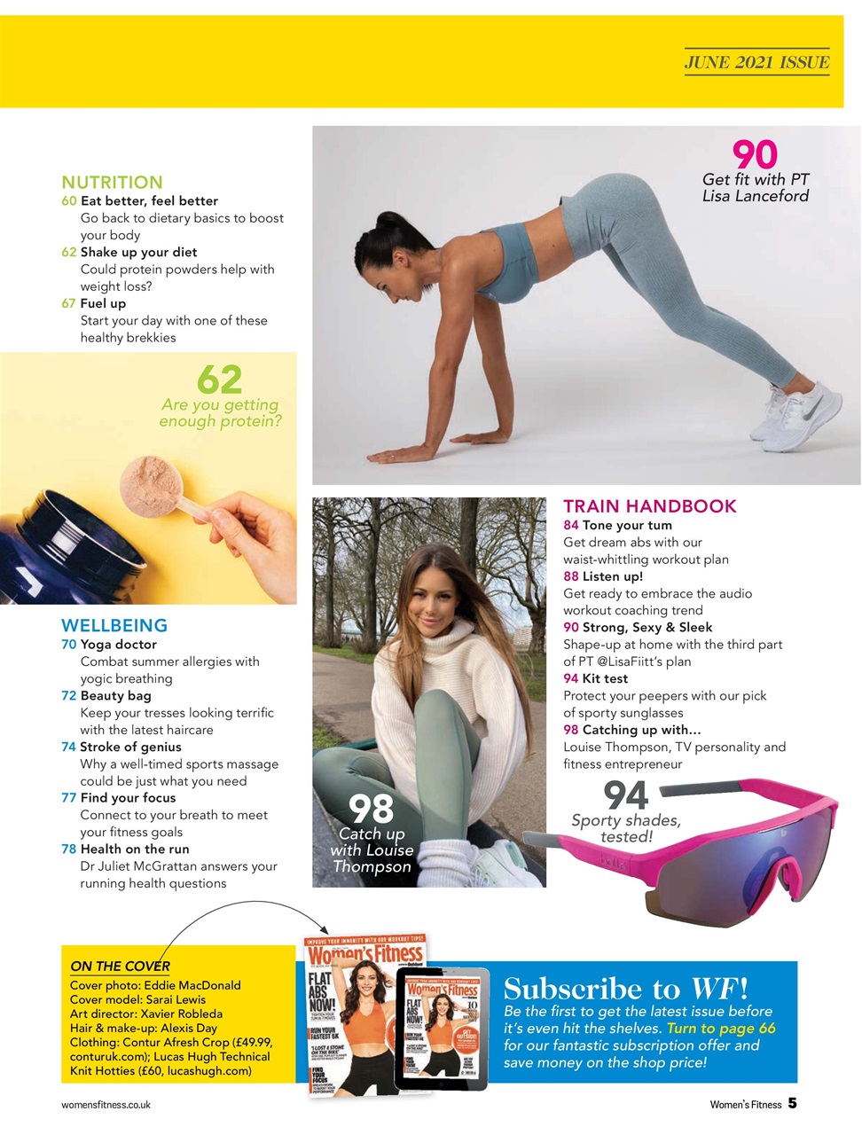 Womens Fitness Magazine Issue Subscriptions Pocketmags