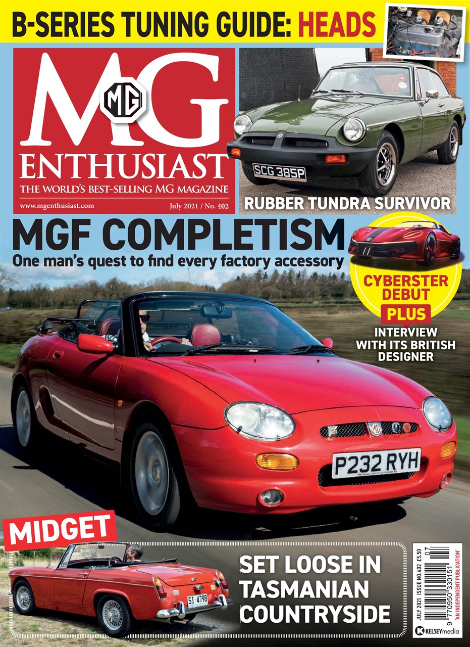 MG Enthusiast Magazine Jul21 Subscriptions Pocketmags