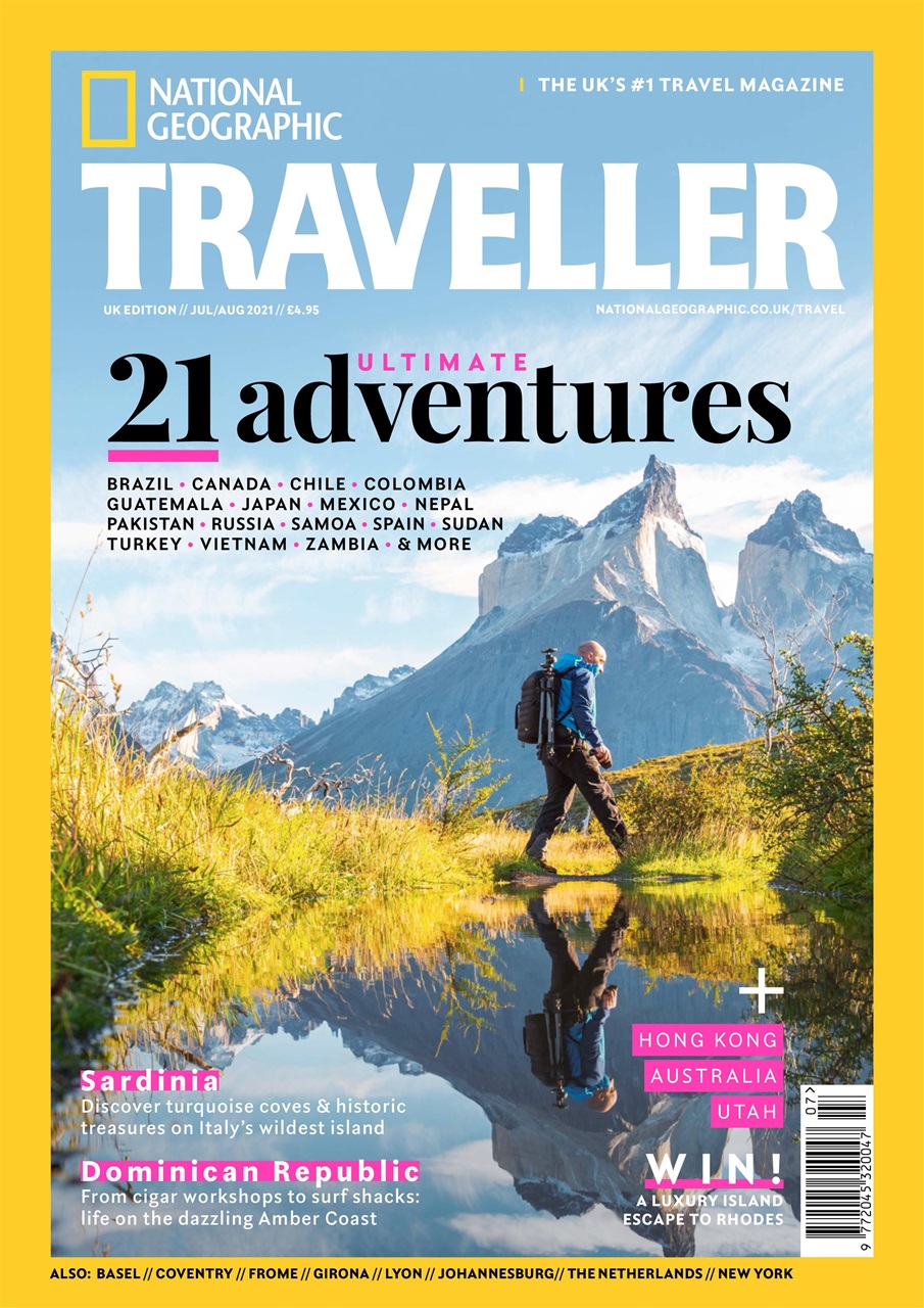National Geographic Traveller (UK) Magazine July/ Aug 2021