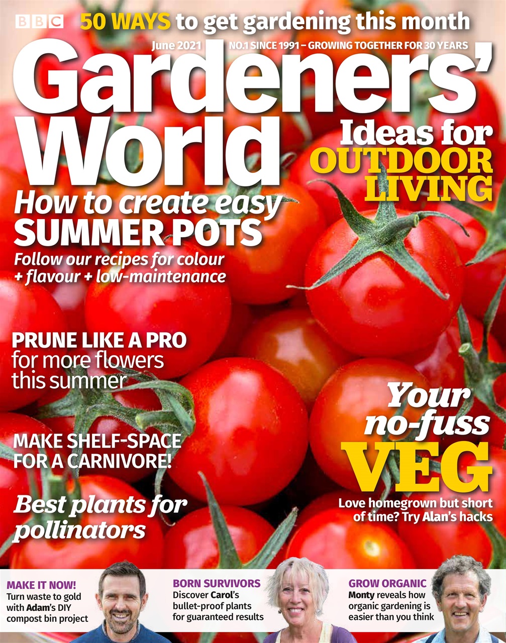 Bbc Gardeners World Magazine June 2021 Back Issue